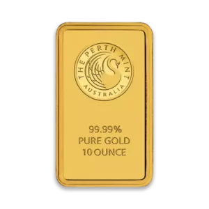 Australian Perth Mint Gold Bar 10oz - Australian Mint Gold Bar For Sale